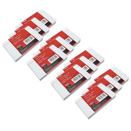 Mead Index Cards, Ruled, 3 x 5, PK1200 MEA63350